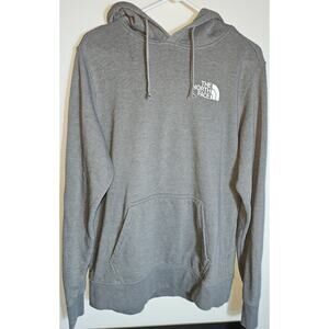 The North Face Sweater Adult Medium Gray Pullover Graphic Hoodie